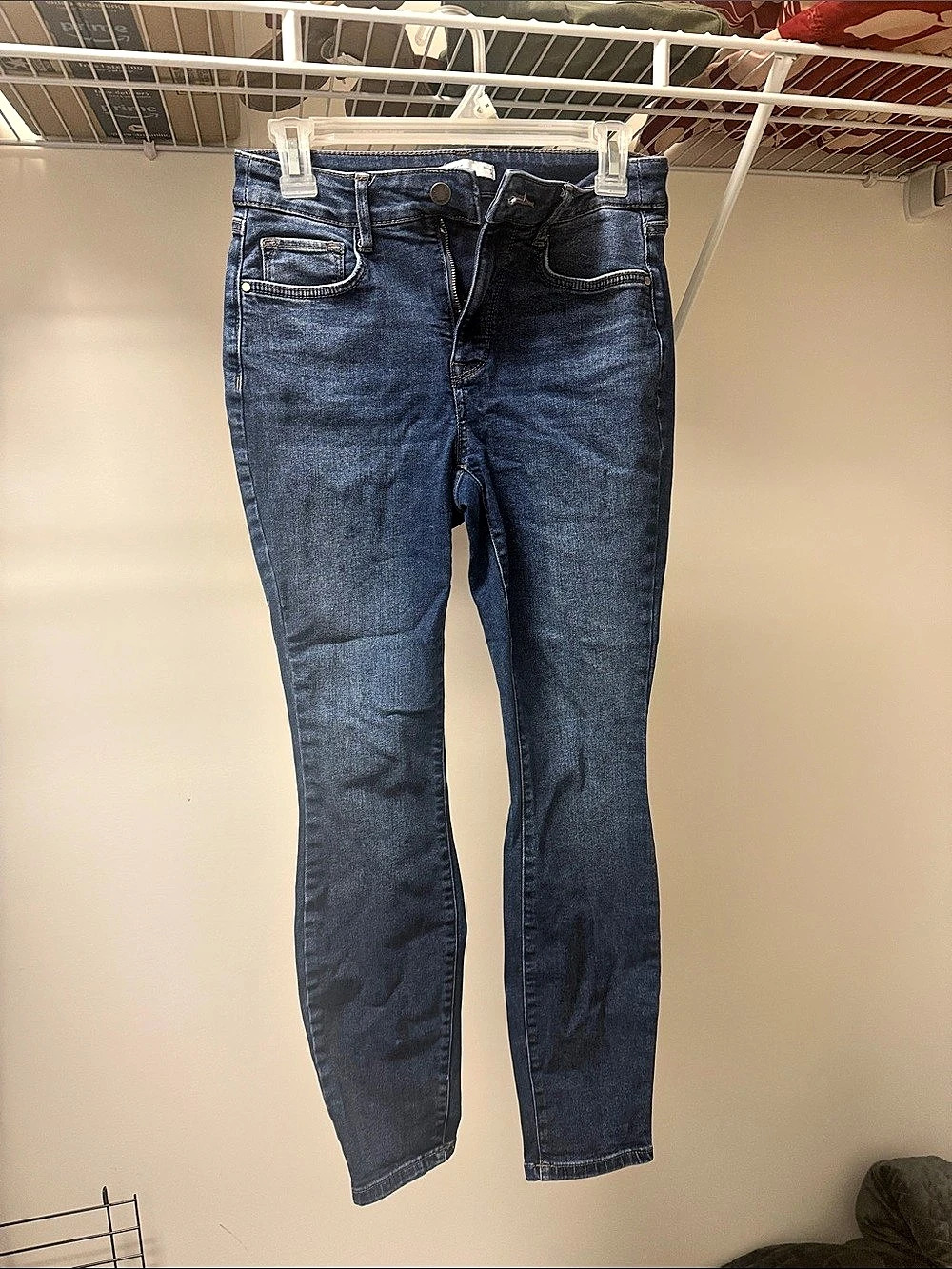 Nine West Skinny Jeans in Blue Size 4